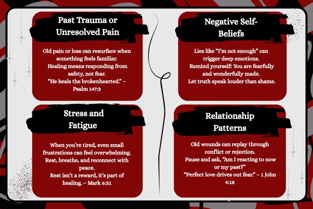 common causes of emotional triggers