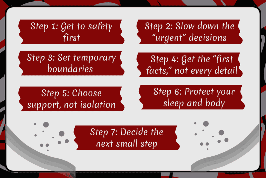 What To Do After Discovering Infidelity