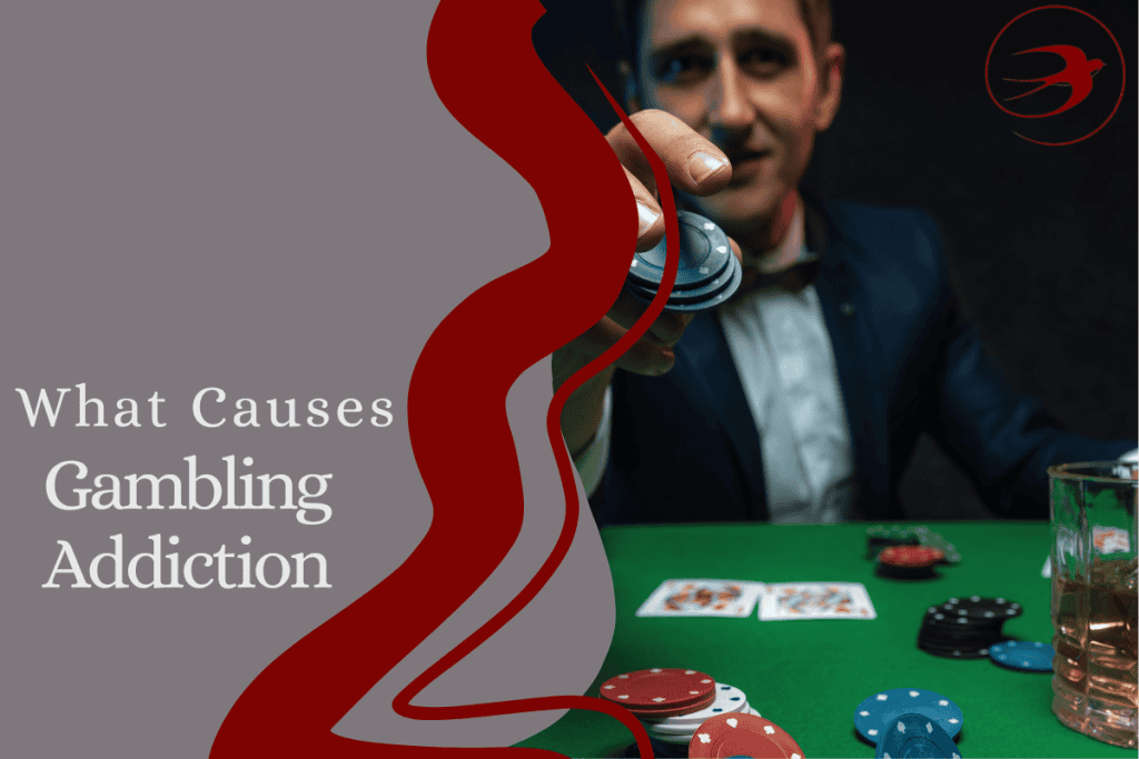 What causes gambling addiction